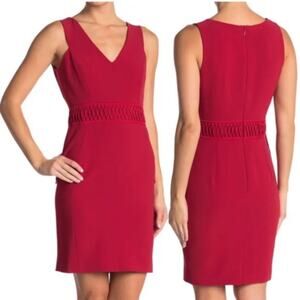 Moschino Couture Laced Sleeveless Sheath Dress 40 NWOT